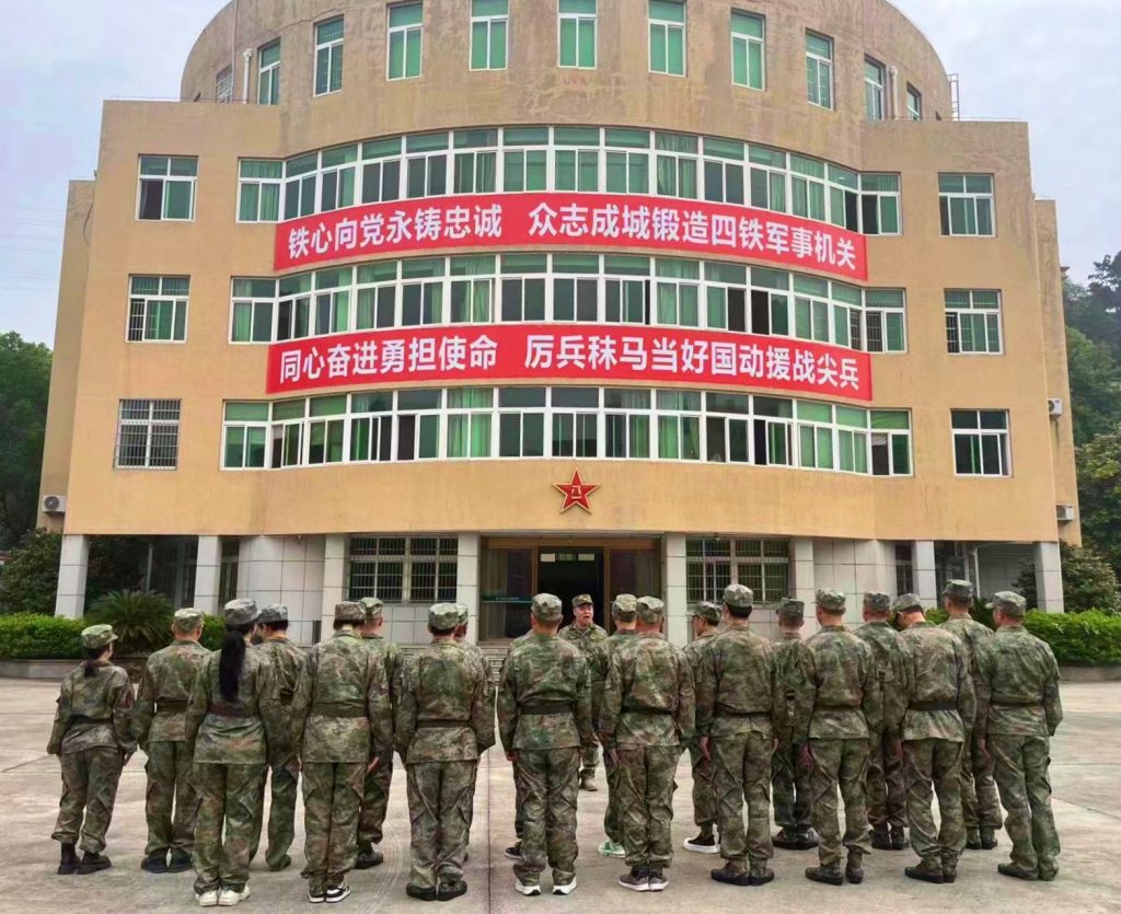 报喜鸟民兵英勇亮相，圆满完成永嘉县人武部大练兵活动
